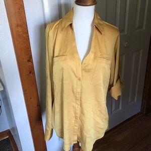 Mustard Yellow Express Blouse